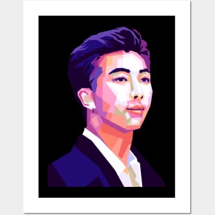 Rap monster BTS Posters and Art